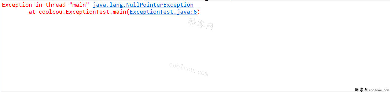 Java 空指针异常