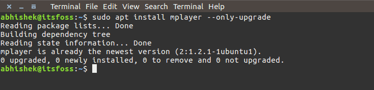 Linux apt 命令